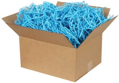 Mavi Kırpık Kağıt, Zigzag Kırpık - 1 kg