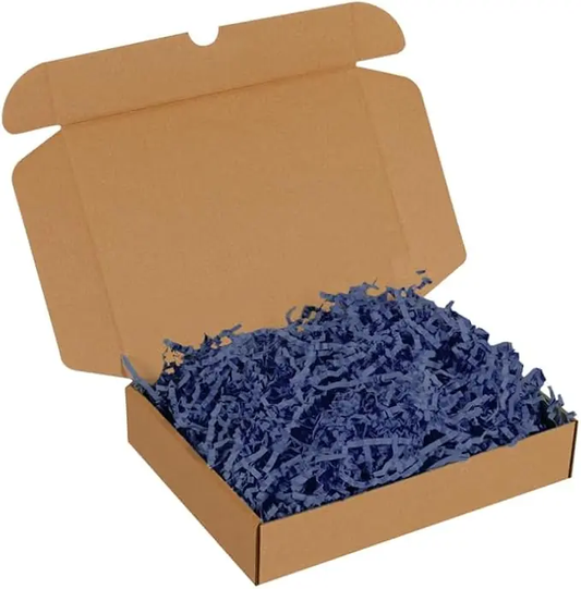 Lacivert Kırpık Kağıt, Zigzag Kağıt - 1 kg