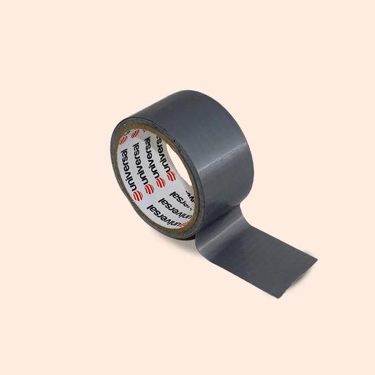 Duck Tape Gri Tamir Bandı 48mm X 10mt - Su Geçirmez Tadilat Bandı Boru Bandı Ambalaj Bandı